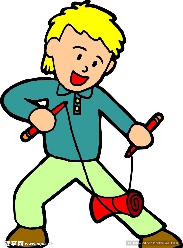男孩