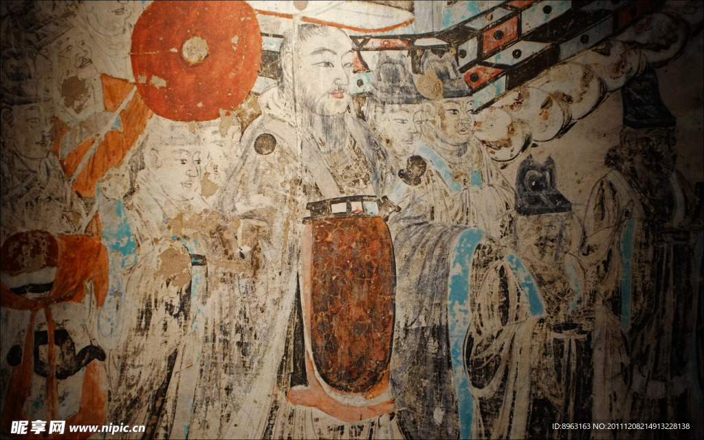 古代帝王像