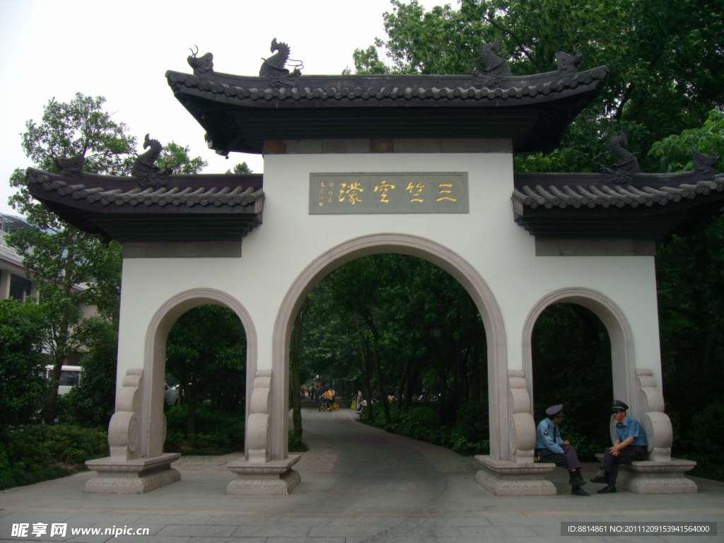 天竺香市 牌坊