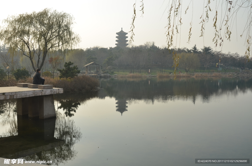 公園一角