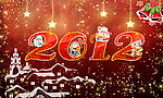 2012新年圣诞节海报