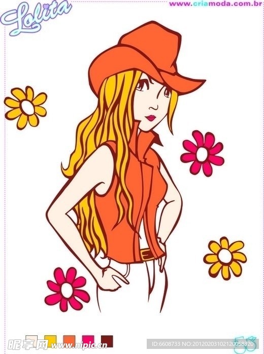 美女頭像