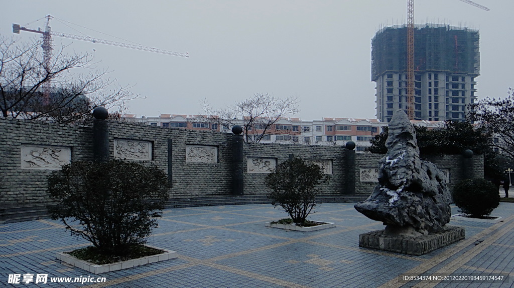 廣場 半環(huán)壁