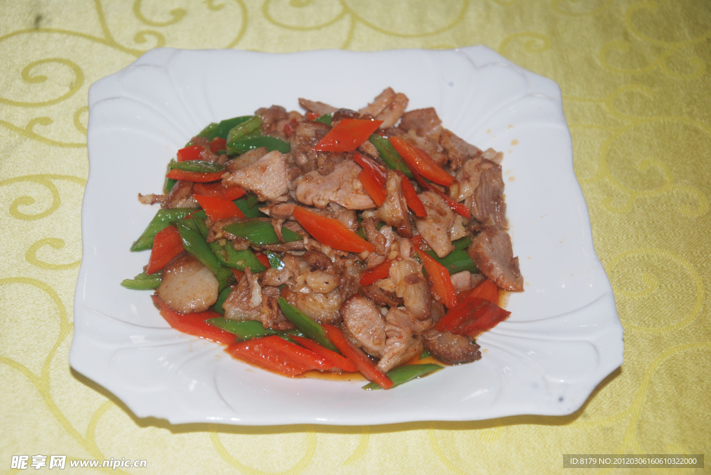 小炒肘花