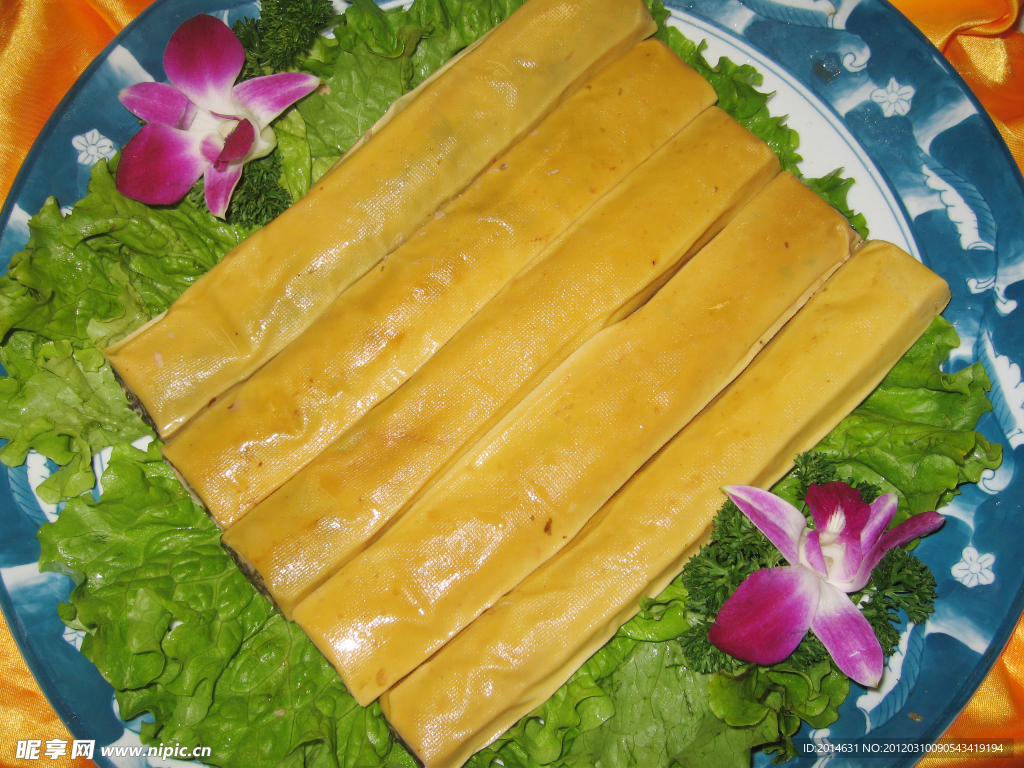 熏味豆腐卷