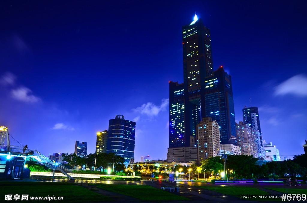 都市建筑夜景