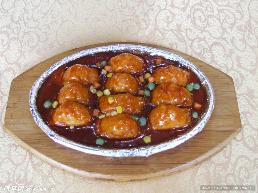 百花釀豆腐