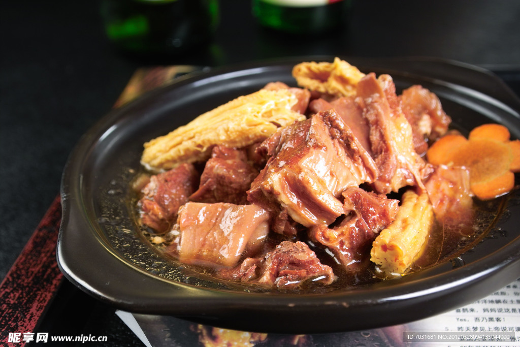 腐竹牛腩飯