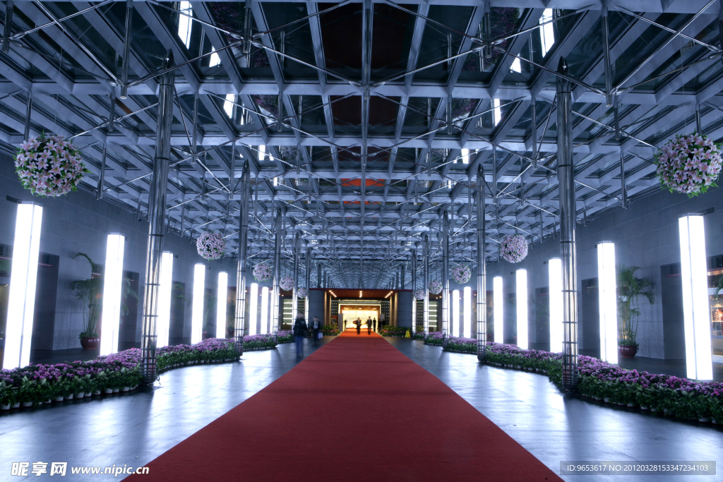 中國國家大劇院內景 2008 紀實