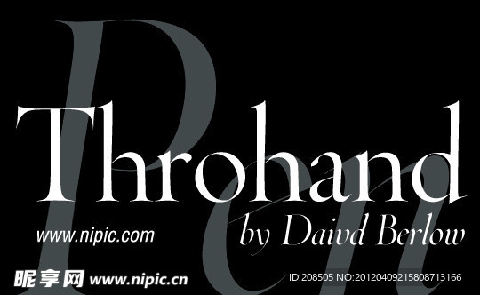 ThrohandPen系列字体下载