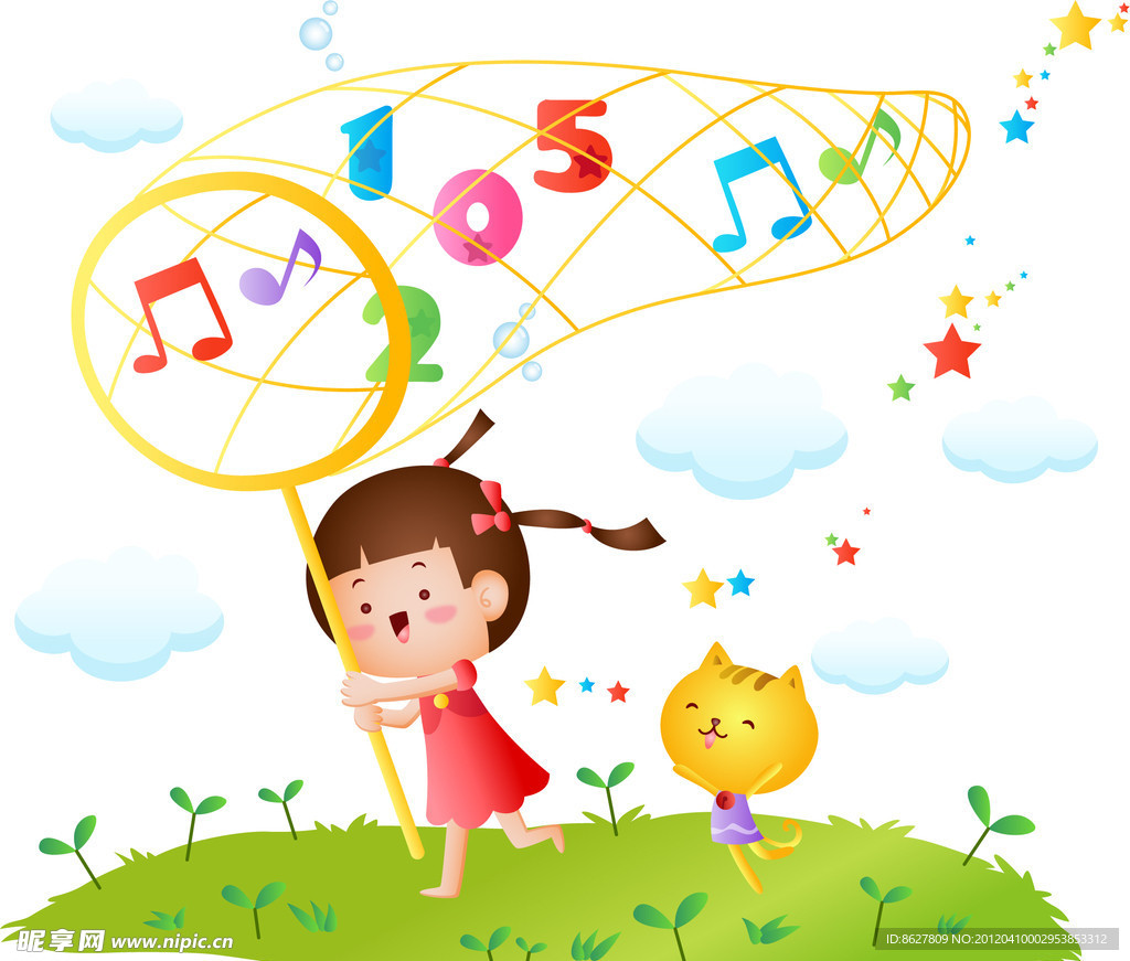 幼兒動畫圖片 矢量 CDR