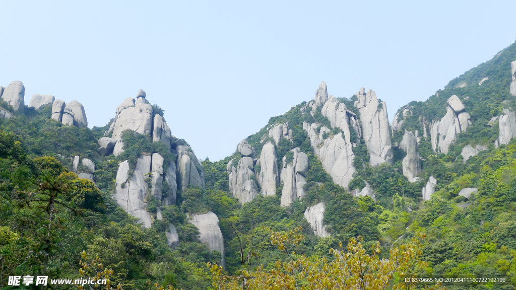 太姥山風景素材