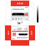 5 1 HDMI DVD Player with USB 彩盒
