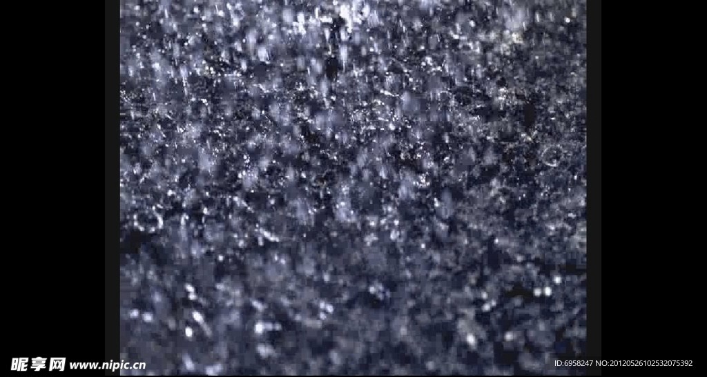 水滴水珠波浪