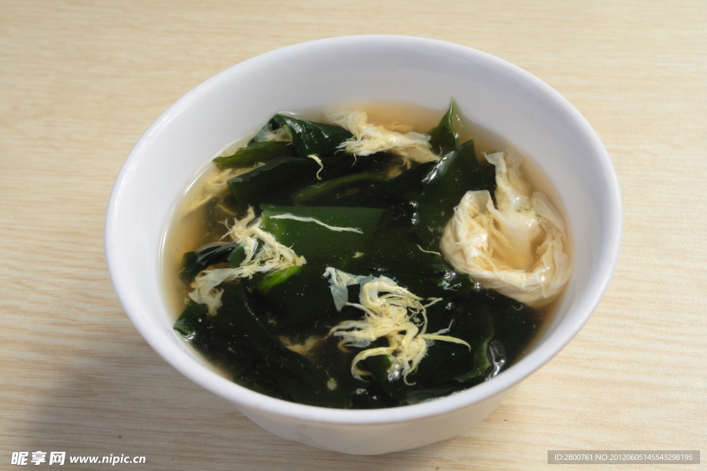 海菜蛋湯