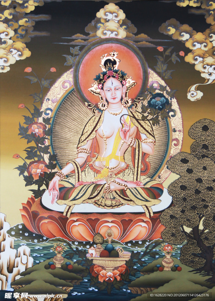 唐卡藝術(shù)手繪作品