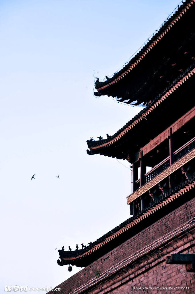 古鎮城樓