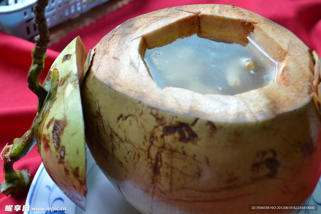 椰子煲雞湯