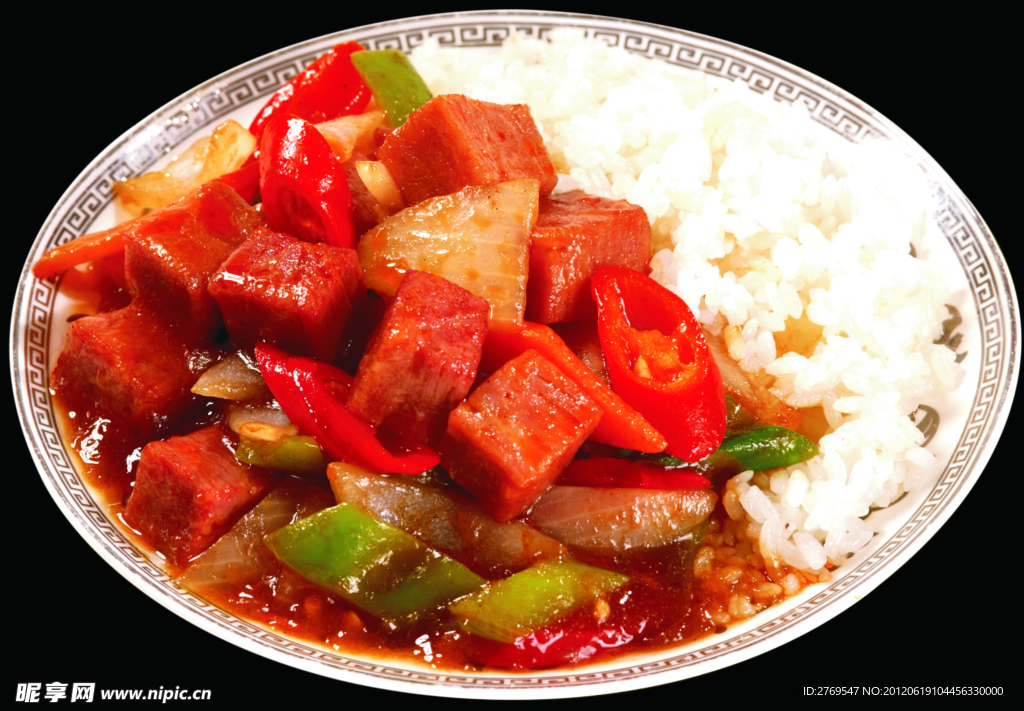 紅燒牛肉蓋澆飯