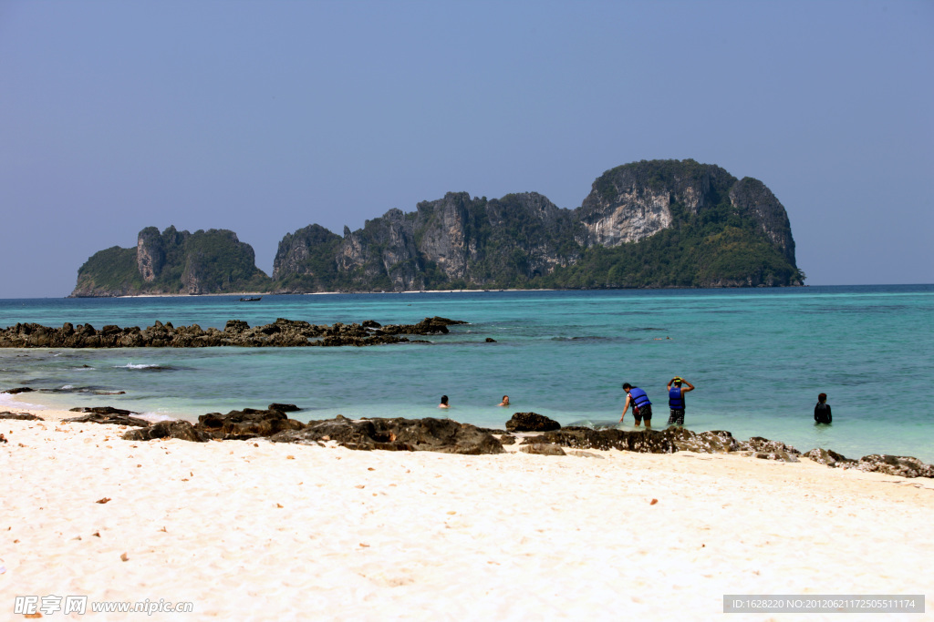 國外旅游海灘攝影照片