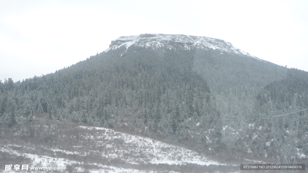 九寨溝雪山頂