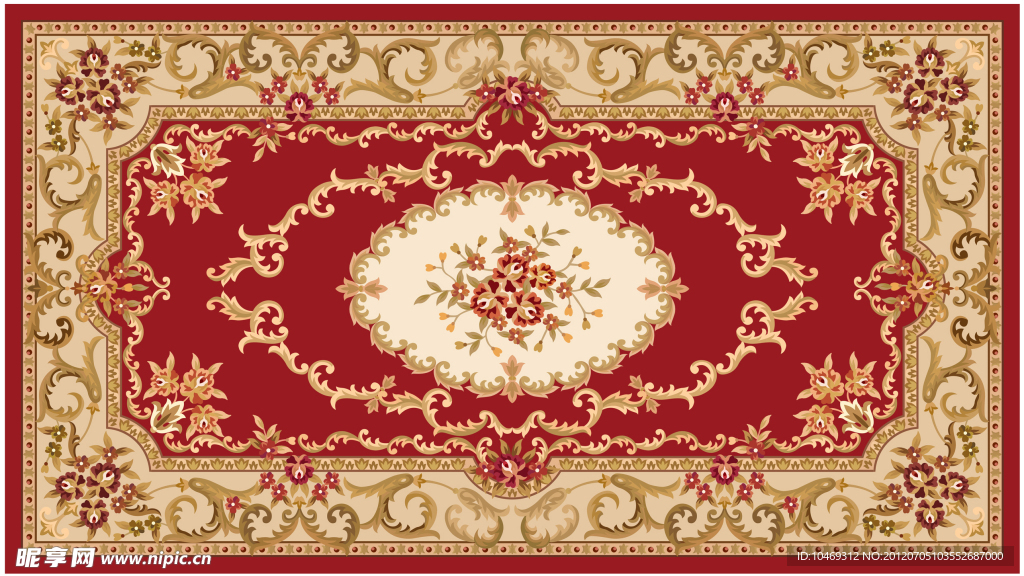 传统地毯图案