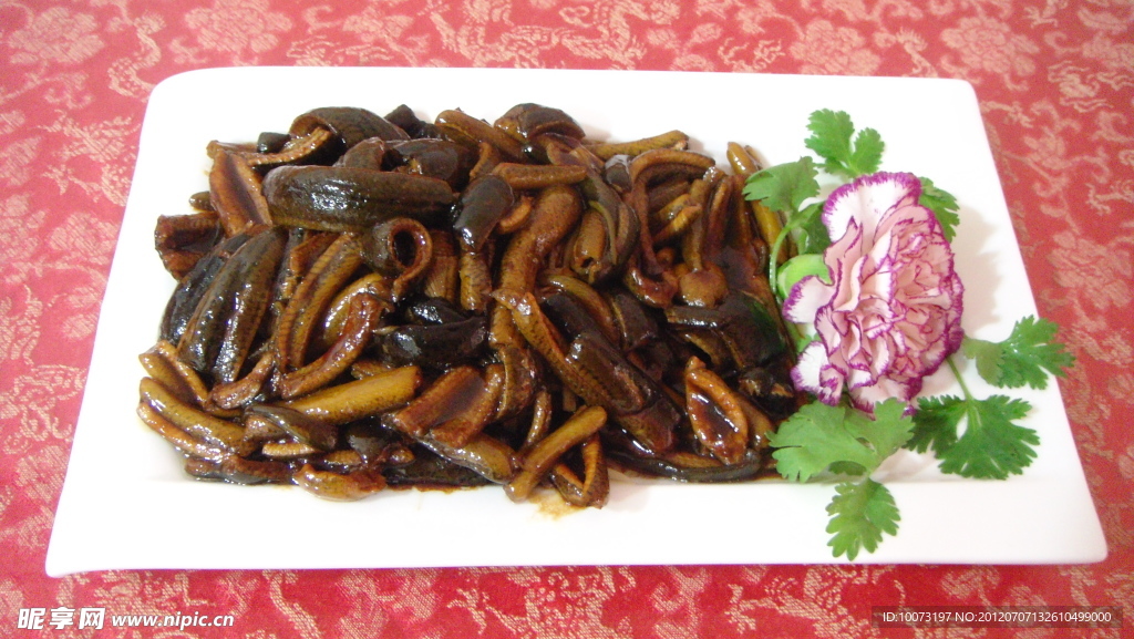 響油鱔絲