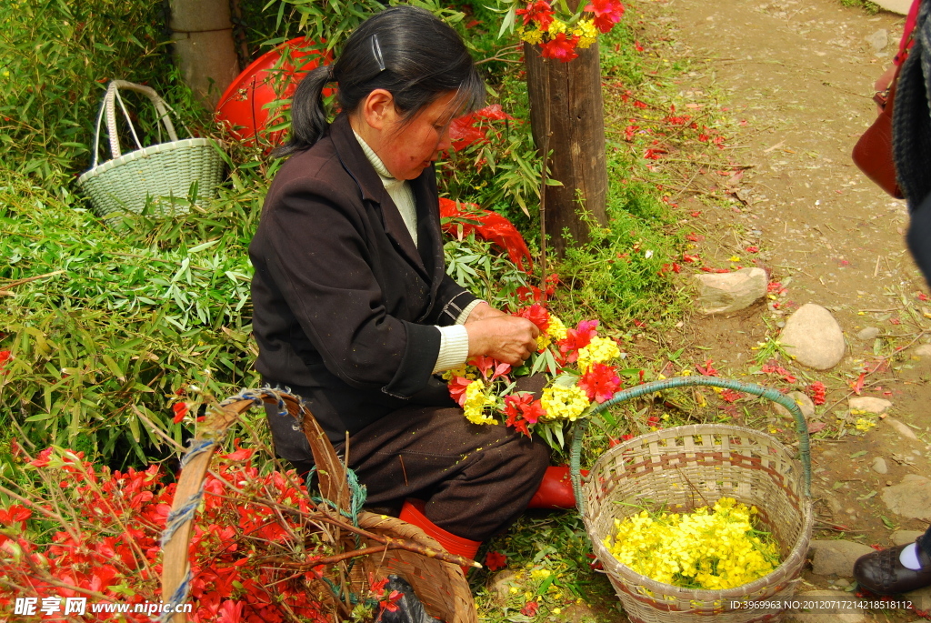 賣花婆婆