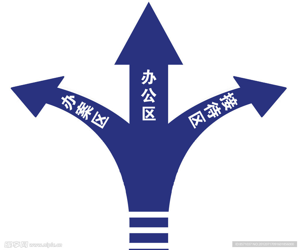 地貼指示箭頭