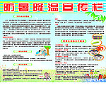 防暑宣傳欄