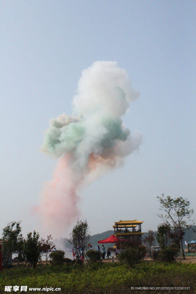 煙霧禮花