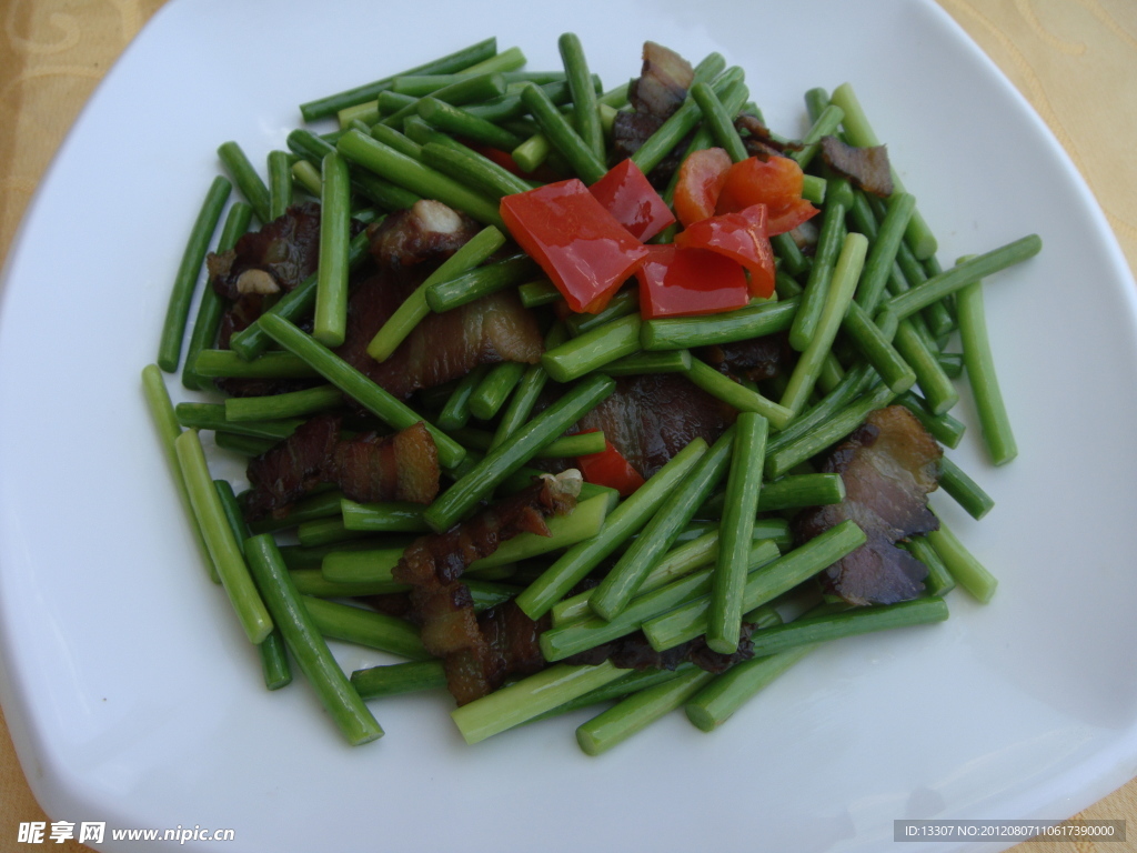 蒜苗臘肉