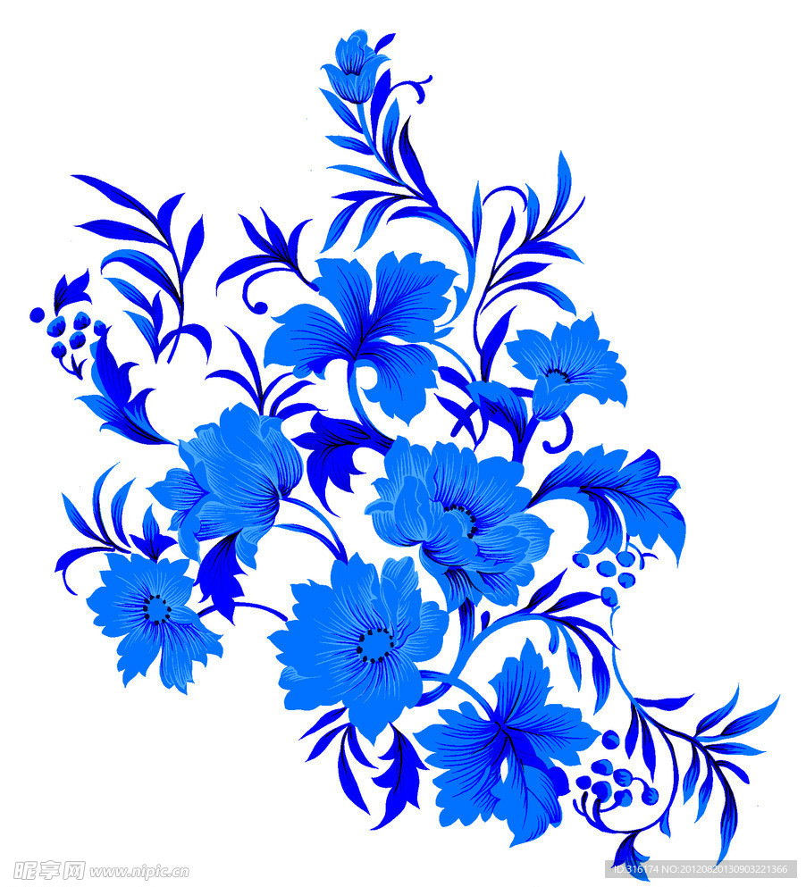 青花瓷素材