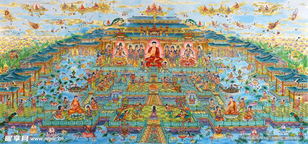 真實(shí)不虛的西方極樂世界