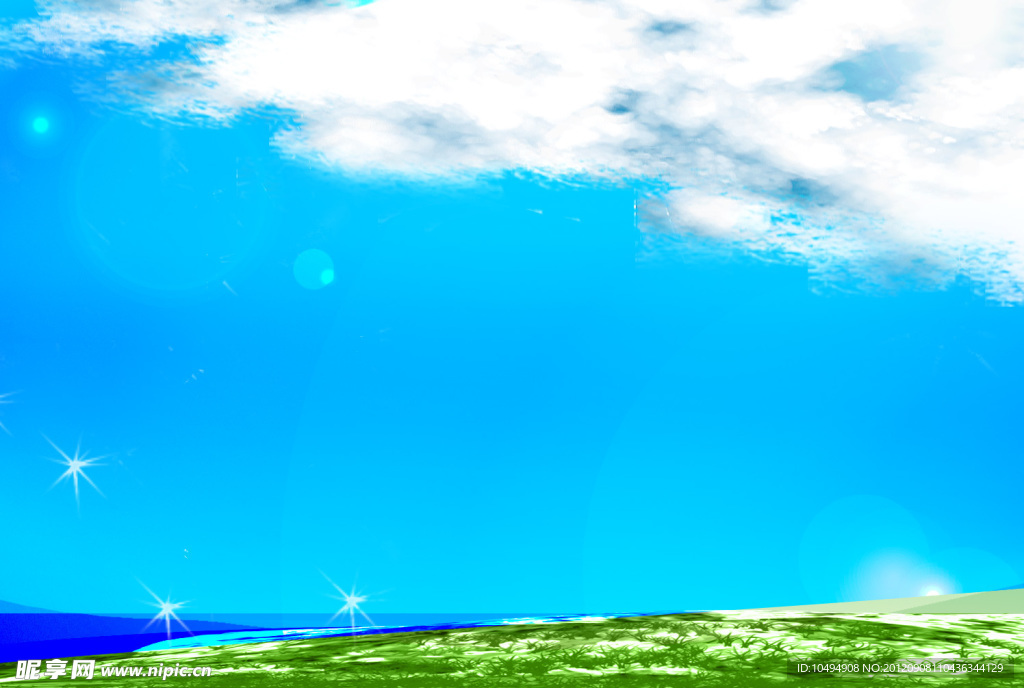 天空云