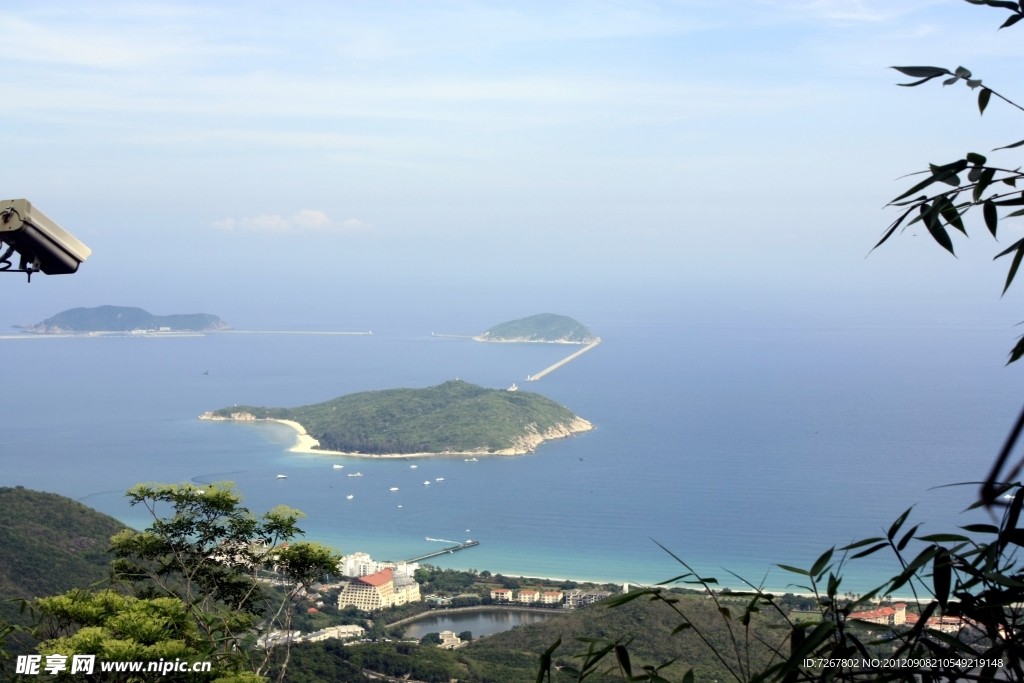 大海 小島 遠(yuǎn)眺