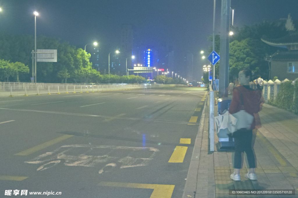 城市夜景 深圳