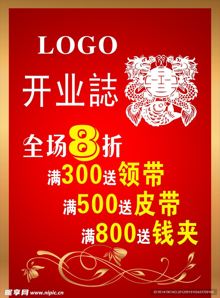 開業海報