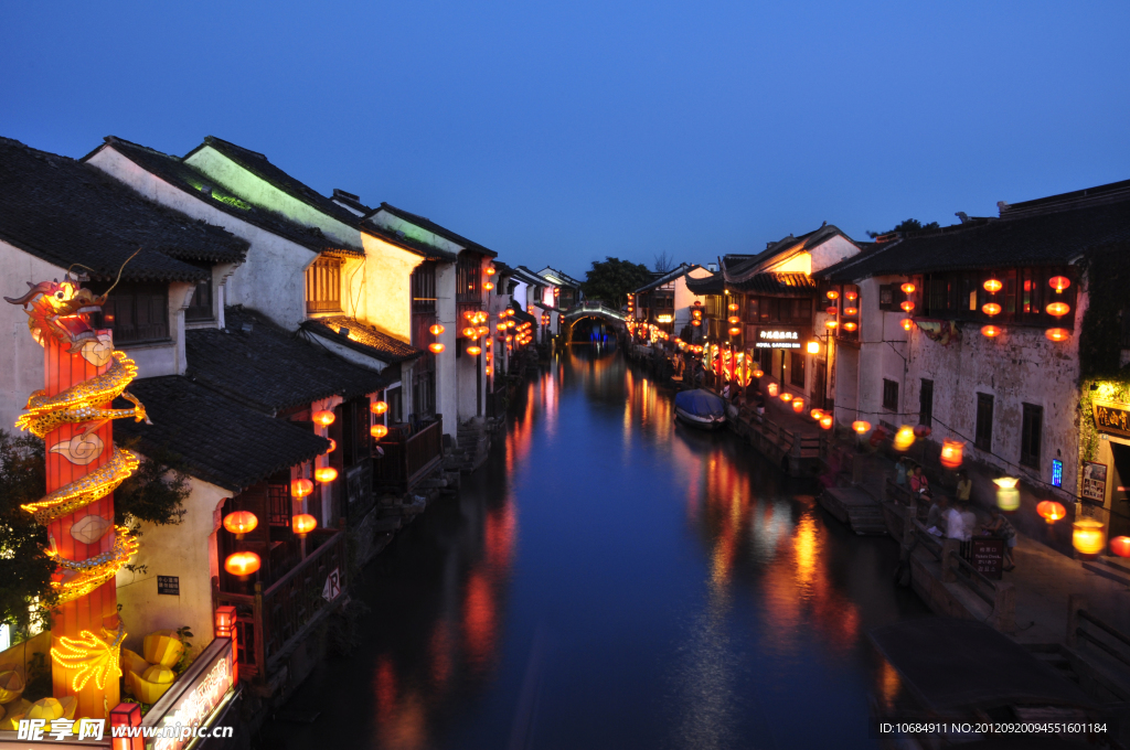 古建筑夜景