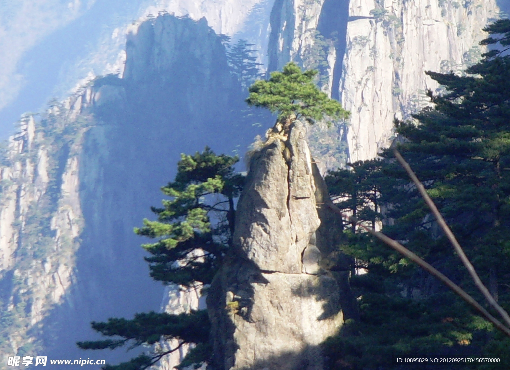 黃山筆架峰