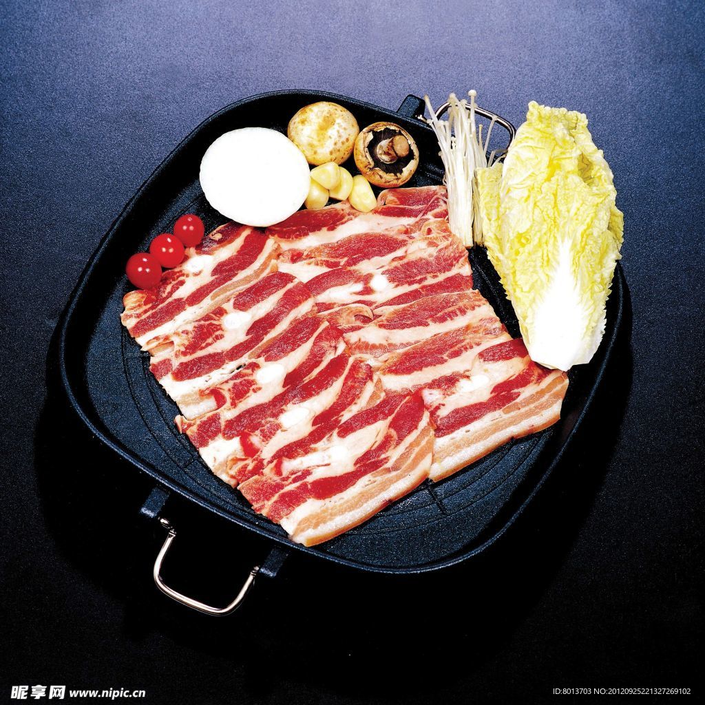 韓式燒烤烤五花肉