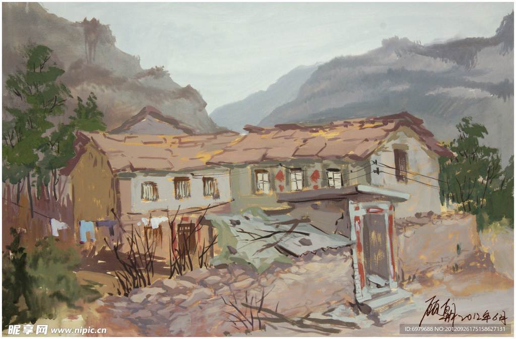 山中老房子