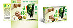 农产品菌菇包装设计 (展开图)