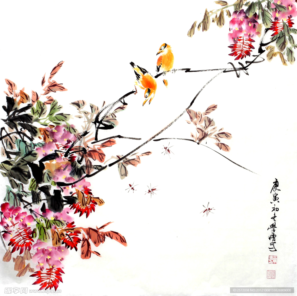花香鳥語