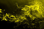 黄色烟雾背景图