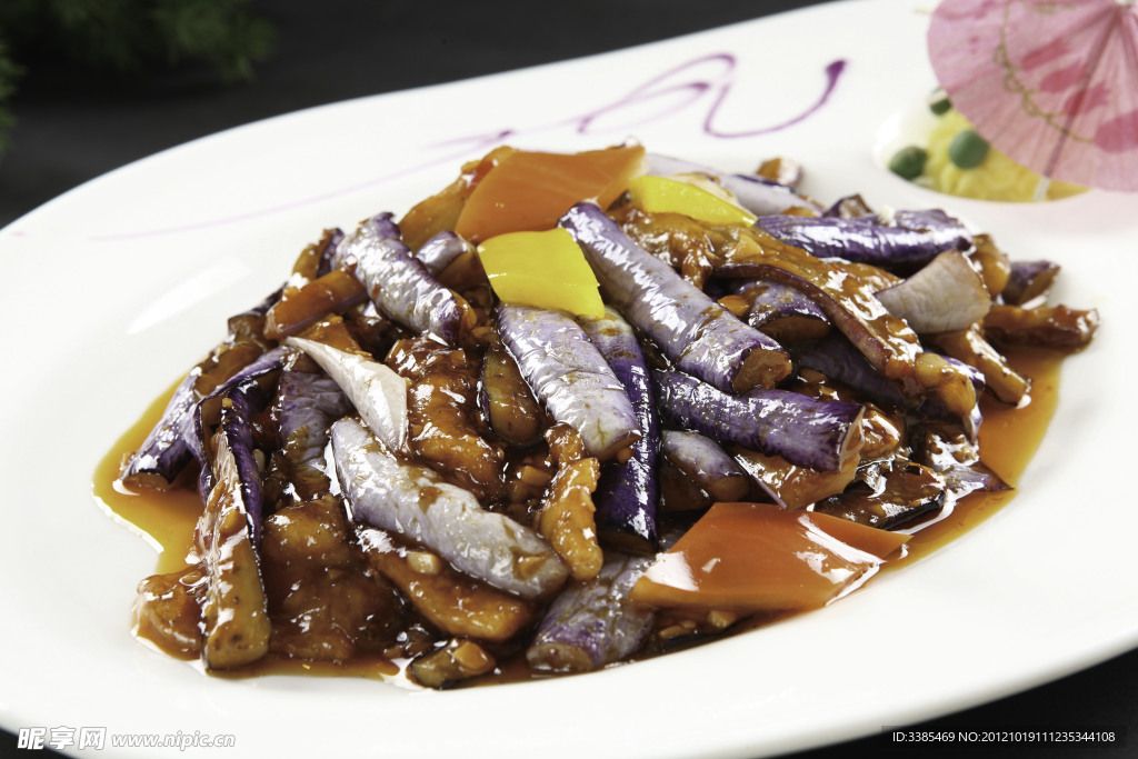 小炒紫茄