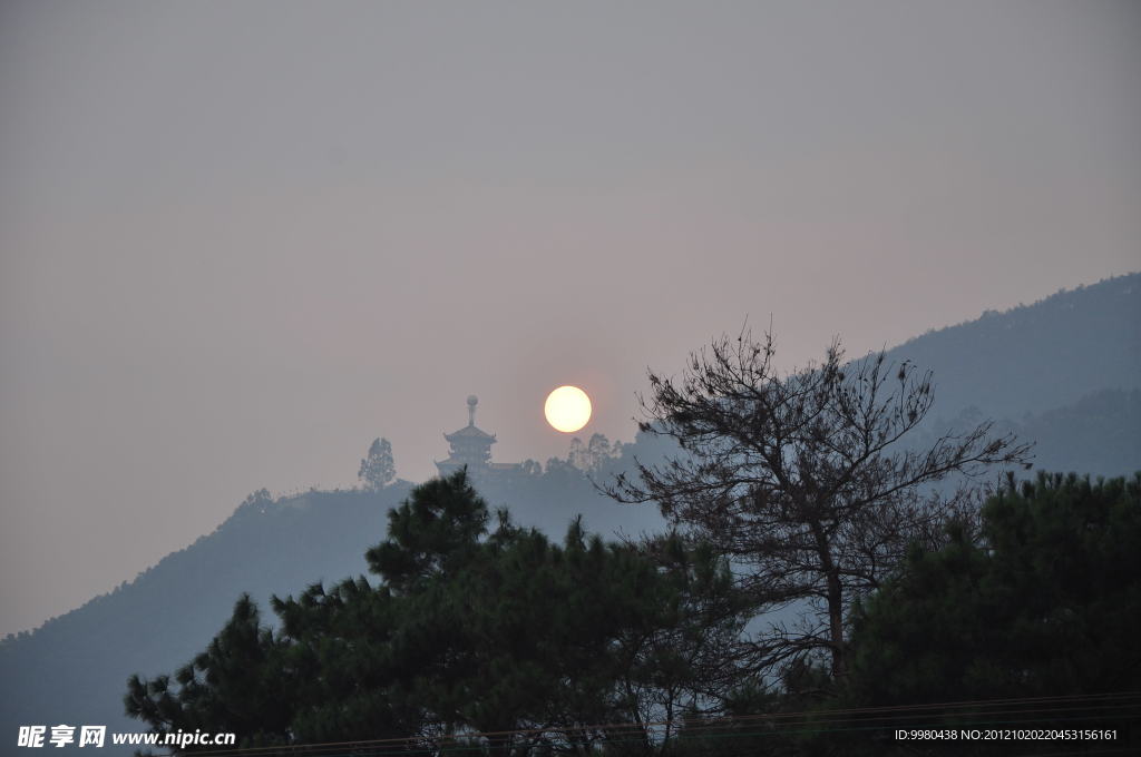 禪院夕照