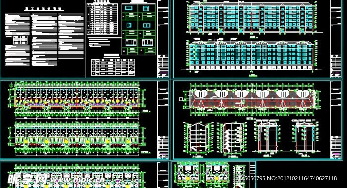 底商办公建筑施工图