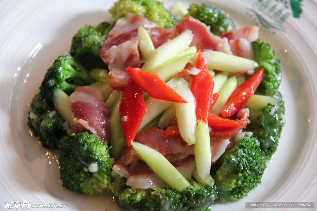 蘆筍臘肉