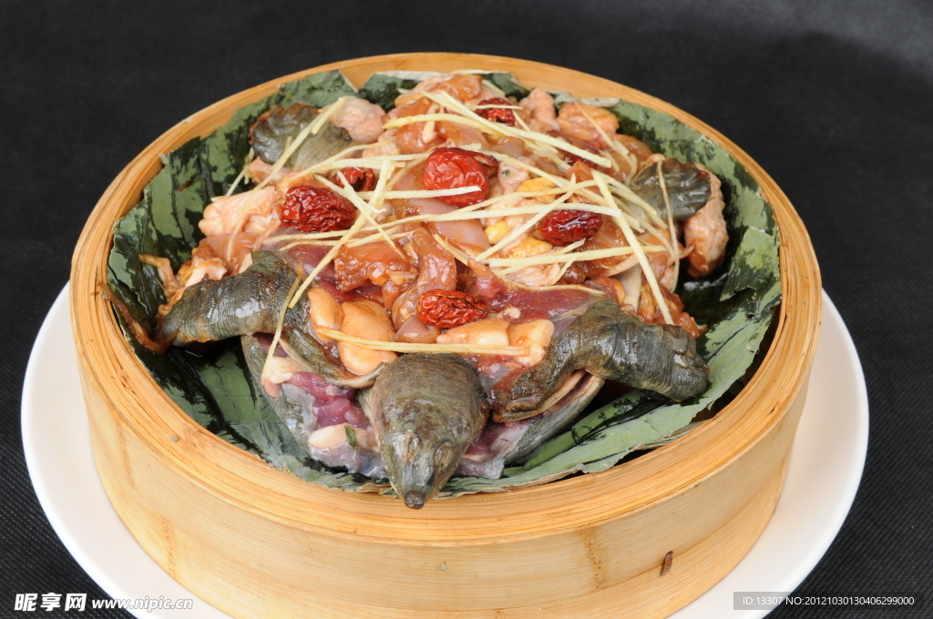 龍須古法蒸甲魚
